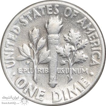 سکه 1 دایم 1956 روزولت - EF40 - آمریکا سکه 1 دایم 1956 روزولت - EF40 - آمریکا