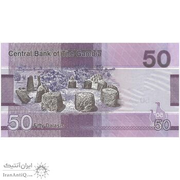 اسکناس 50 دالاسی 2023 جمهوری - تک - UNC64 - گامبیا