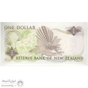 اسکناس 1 دلار بدون تاریخ (1981-1985) الیزابت دوم - HRH - تک - UNC64 - نیوزیلند