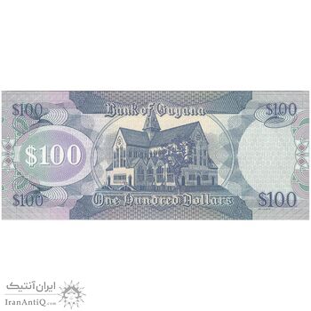 اسکناس 100 دلار بدون تاریخ (2005) جمهوری - تک - UNC63 - گویان
