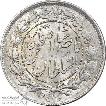 سکه 1000 دینار 1296 - MS62 - ناصرالدین شاه