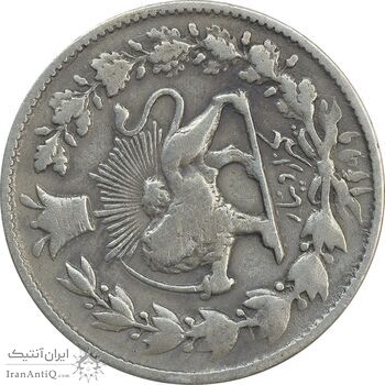 سکه 1000 دینار 1299 (تاریخ مکرر) صاحبقران - VF20 - ناصرالدین شاه