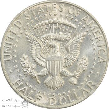 سکه نیم دلار 1968D کندی - MS63 - آمریکا