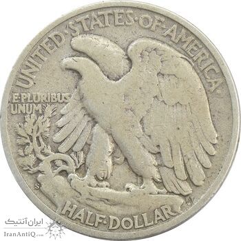 سکه نیم دلار 1945S نماد آزادی - VF30 - آمریکا