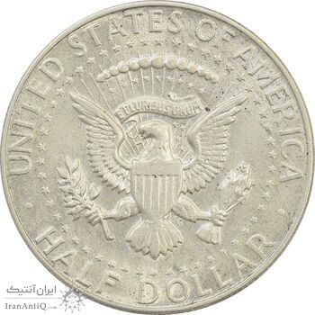 سکه نیم دلار 1967 کندی - AU58 - آمریکا