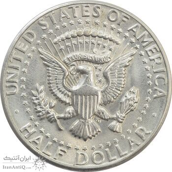 سکه نیم دلار 1971D کندی - MS64 - آمریکا