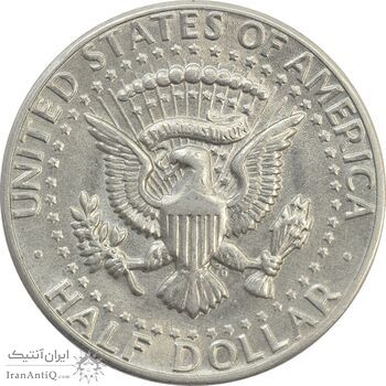 سکه نیم دلار 1971D کندی - EF45 - آمریکا