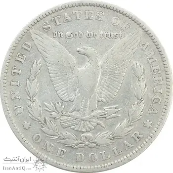 سکه یک دلار 1879 مورگان - VF30 - آمریکا