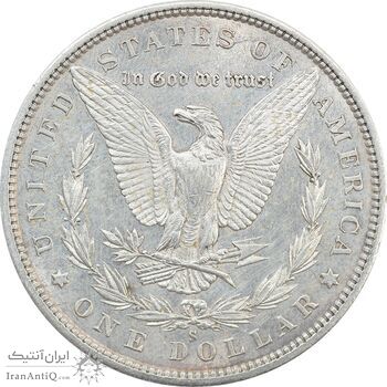 سکه یک دلار 1880S مورگان - EF40 - آمریکا