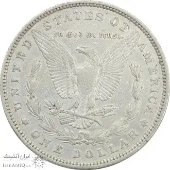 سکه یک دلار 1881 مورگان - VF30 - آمریکا
