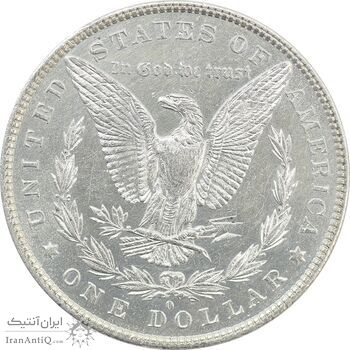 سکه یک دلار 1881O مورگان - EF45 - آمریکا