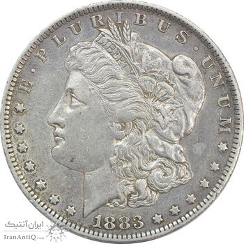 سکه یک دلار 1883O مورگان - EF40 - آمریکا سکه یک دلار 1883O مورگان - EF40 - آمریکا
