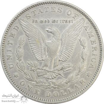 سکه یک دلار 1884 مورگان - EF40 - آمریکا سکه یک دلار 1884 مورگان - EF40 - آمریکا