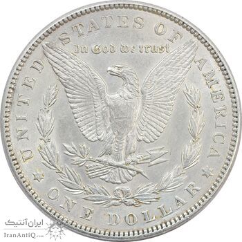 سکه یک دلار 1886 مورگان - EF45 - آمریکا