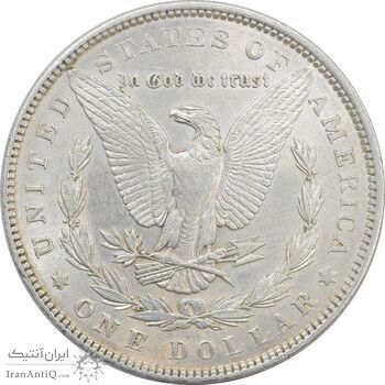 سکه یک دلار 1889 مورگان - EF45 - آمریکا