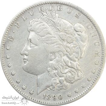 سکه یک دلار 1890O مورگان - VF35 - آمریکا سکه یک دلار 1890O مورگان - VF35 - آمریکا