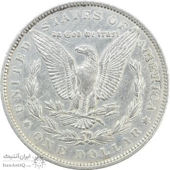 سکه یک دلار 1891 مورگان - VF35 - آمریکا