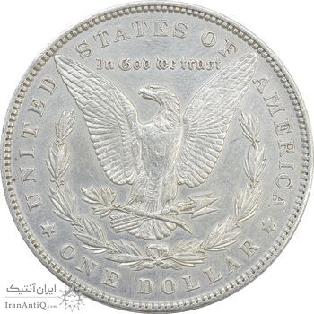 سکه یک دلار 1896 مورگان - EF45 - آمریکا