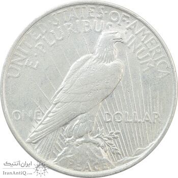 سکه یک دلار 1922 صلح - VF35 - آمریکا