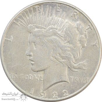 سکه یک دلار 1922S صلح - VF30 - آمریکا
