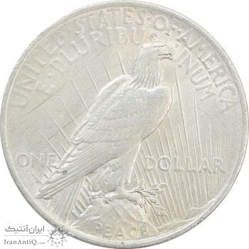 سکه یک دلار 1923 صلح - AU50 - آمریکا