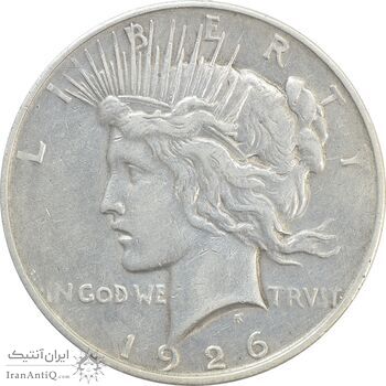 سکه یک دلار 1926D صلح - VF35 - آمریکا