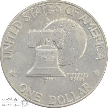 سکه یک دلار 1976 جشن دویست سالگی آمریکا - EF40 - آمریکا
