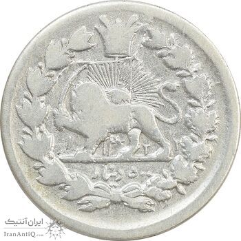 سکه 500 دینار 1322 (3 تاریخ مکرر) خطی - F - مظفرالدین شاه سکه 500 دینار 1322 (3 تاریخ مکرر) خطی - F - مظفرالدین شاه
