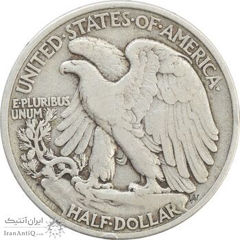 سکه نیم دلار 1936 نماد آزادی - VF25 - آمریکا