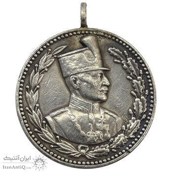 مدال نقره ثور - EF40 - رضا شاه