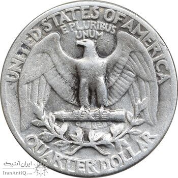 سکه کوارتر دلار 1944 واشنگتن - EF40 - آمریکا سکه کوارتر دلار 1944 واشنگتن - EF40 - آمریکا