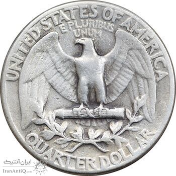 سکه کوارتر دلار 1944 واشنگتن - EF40 - آمریکا سکه کوارتر دلار 1944 واشنگتن - EF40 - آمریکا