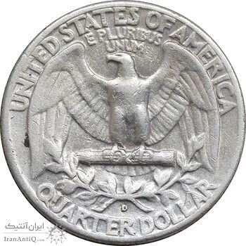 سکه کوارتر دلار 1959D واشنگتن - EF40 - آمریکا سکه کوارتر دلار 1959D واشنگتن - EF40 - آمریکا