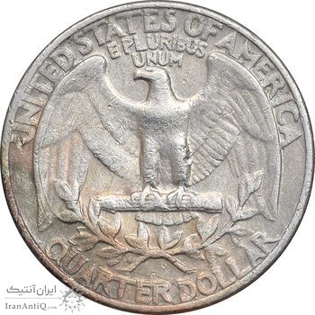 سکه کوارتر دلار 1965 واشنگتن - EF40 - آمریکا سکه کوارتر دلار 1965 واشنگتن - EF40 - آمریکا