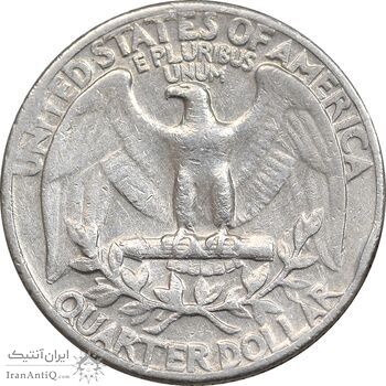 سکه کوارتر دلار 1965 واشنگتن - EF40 - آمریکا سکه کوارتر دلار 1965 واشنگتن - EF40 - آمریکا