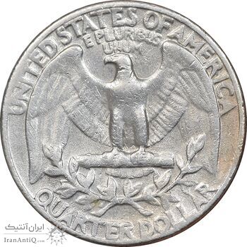 سکه کوارتر دلار 1967 واشنگتن - EF40 - آمریکا سکه کوارتر دلار 1967 واشنگتن - EF40 - آمریکا