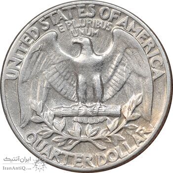 سکه کوارتر دلار 1972 واشنگتن - EF40 - آمریکا سکه کوارتر دلار 1972 واشنگتن - EF40 - آمریکا