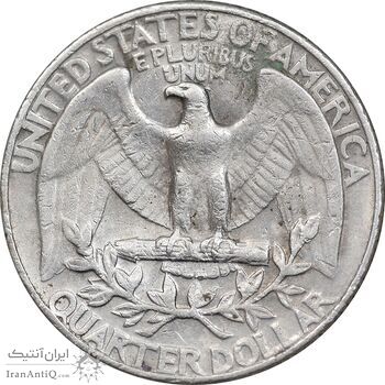 سکه کوارتر دلار 1973 واشنگتن - EF40 - آمریکا سکه کوارتر دلار 1973 واشنگتن - EF40 - آمریکا