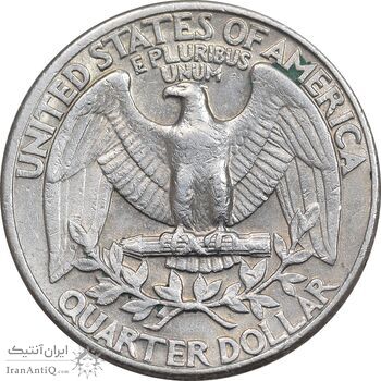 سکه کوارتر دلار 1977 واشنگتن - EF40 - آمریکا سکه کوارتر دلار 1977 واشنگتن - EF40 - آمریکا