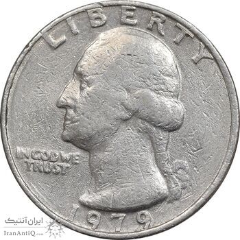 سکه کوارتر دلار 1979 واشنگتن - EF40 - آمریکا
