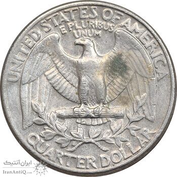 سکه کوارتر دلار 1980 واشنگتن - EF40 - آمریکا