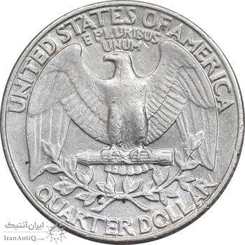 سکه کوارتر دلار 1982 واشنگتن - EF40 - آمریکا