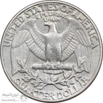 سکه کوارتر دلار 1984P واشنگتن - EF40 - آمریکا