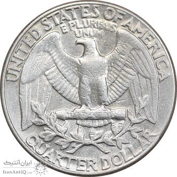 سکه کوارتر دلار 1991P واشنگتن - EF40 - آمریکا