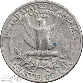 سکه کوارتر دلار 1983P واشنگتن - EF45 - آمریکا