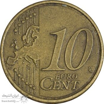 سکه 10 یورو سنت 2008 جمهوری - EF45 - قبرس