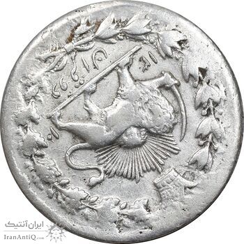 سکه 2 قران 1310 - EF40 - ناصرالدین شاه