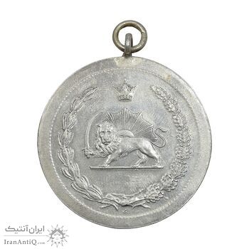 مدال نقره توانا بود - AU58 - رضا شاه
