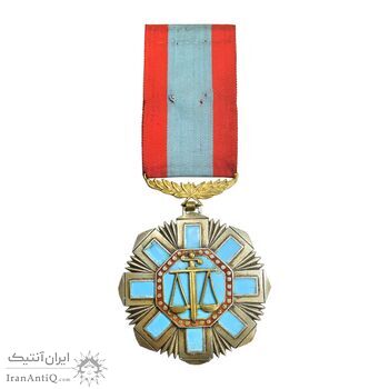 نشان دادگستری درجه 2 - EF - محمد رضا شاه