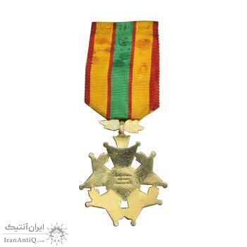 نشان خدمت شهربانی درجه دو - پارس نشان - AU - محمد رضا شاه